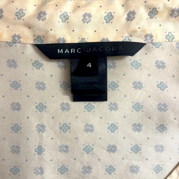 Marc Jacobs Silk Floral Blouse- Size 4 - Picture 5 of 5